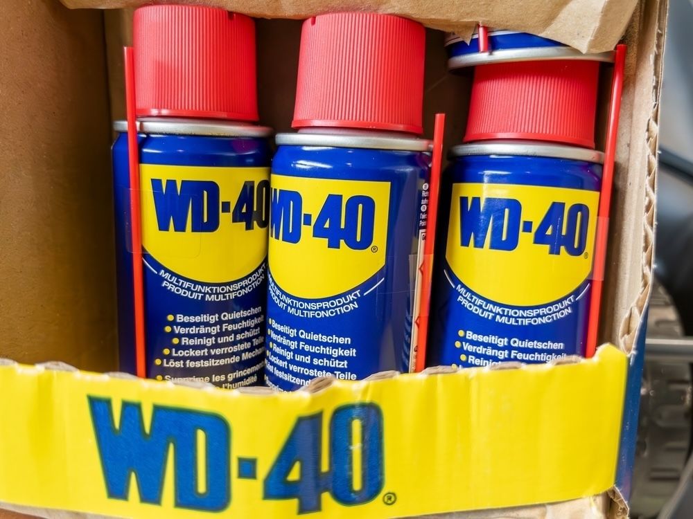 While WD-40 is popular for lubrication, olive oil offers an eco-friendly, non-toxic alternative for squeaky hinges and more.