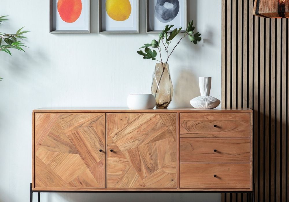 Bamboo cabinets look great and durable.