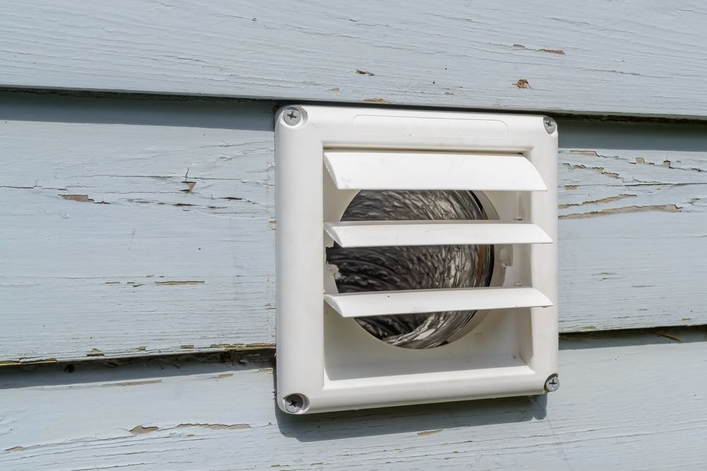 Locate both the interior and exterior vents before starting the cleaning process.