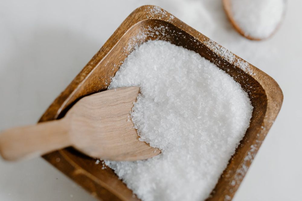 Salt is an effective ingredient for cleaning.