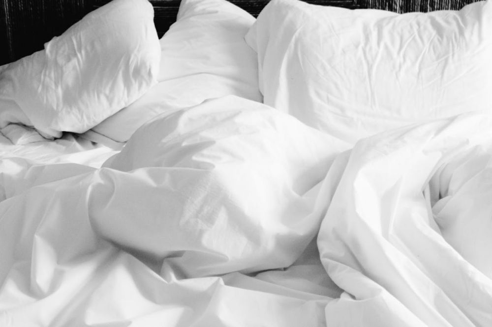 White bed linens only look good when they're really white - let baking soda take care of that.