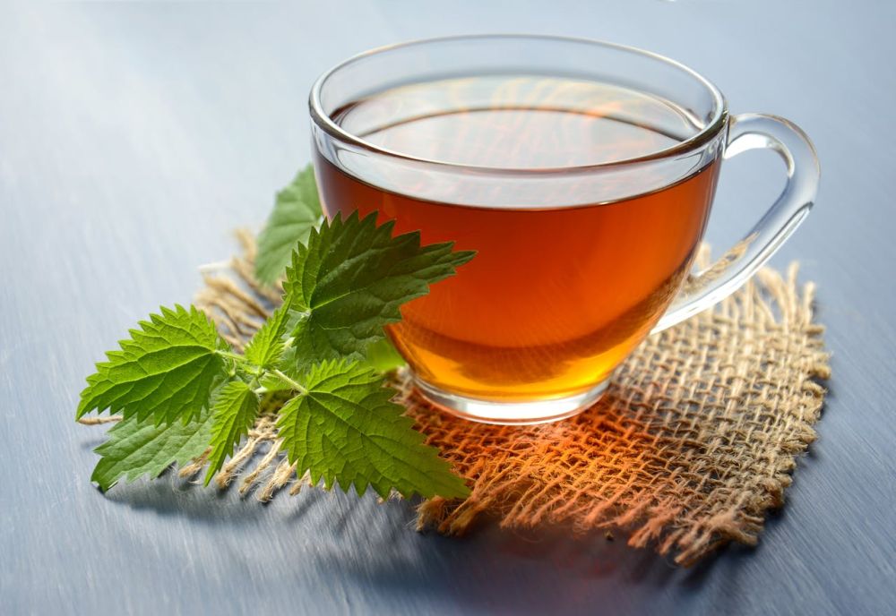 Tea stain can hide and save scratches on the hardwood floor.