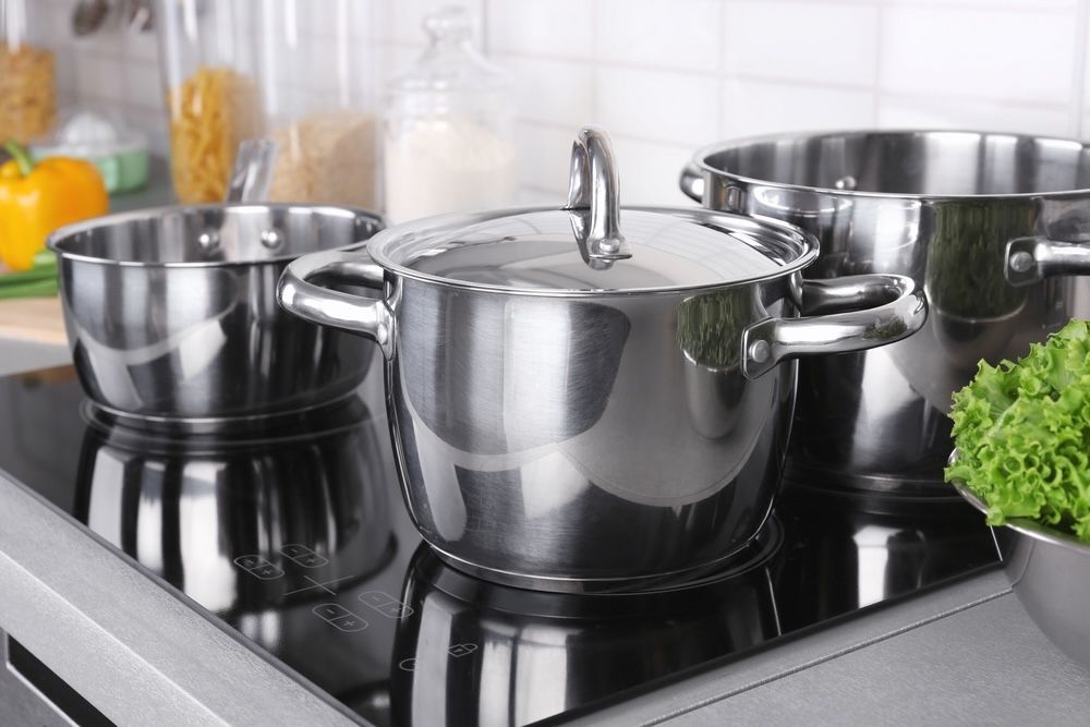 Keep your stainless steel cookware gleaming with olive oil, a simple, eco-friendly way to remove stains and add a protective shine.