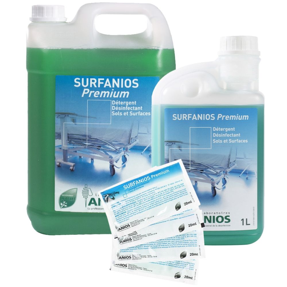 Surfanois is renowned for its stain removal and disinfecting properties, making it ideal for various cleaning tasks.