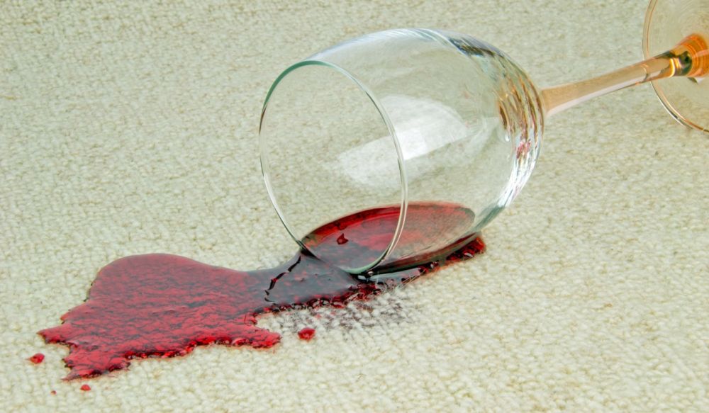 Contrary to popular belief wine stains can be completely removed.