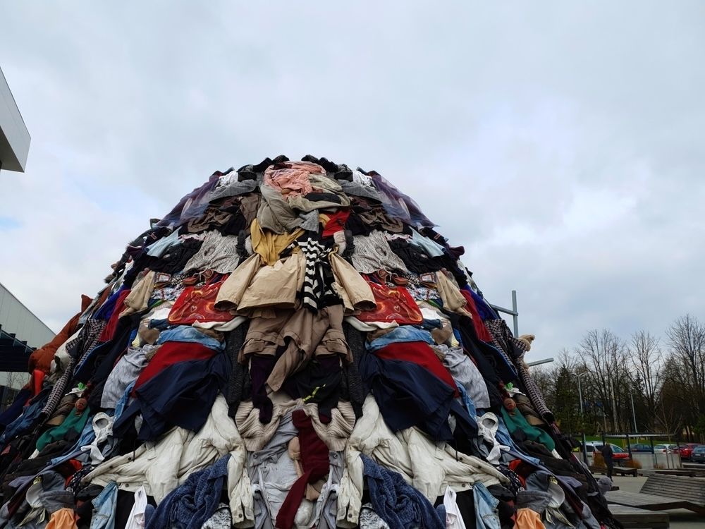 Textile waste contributes significantly to global landfill issues.