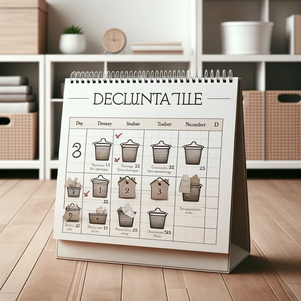 Continuous Clarity: Scheduling Decluttering Sessions