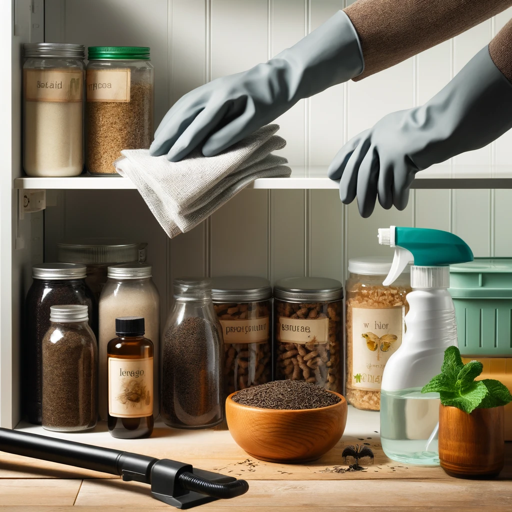 Cleaning Process - The Foundation of a Pest-Free Pantry.