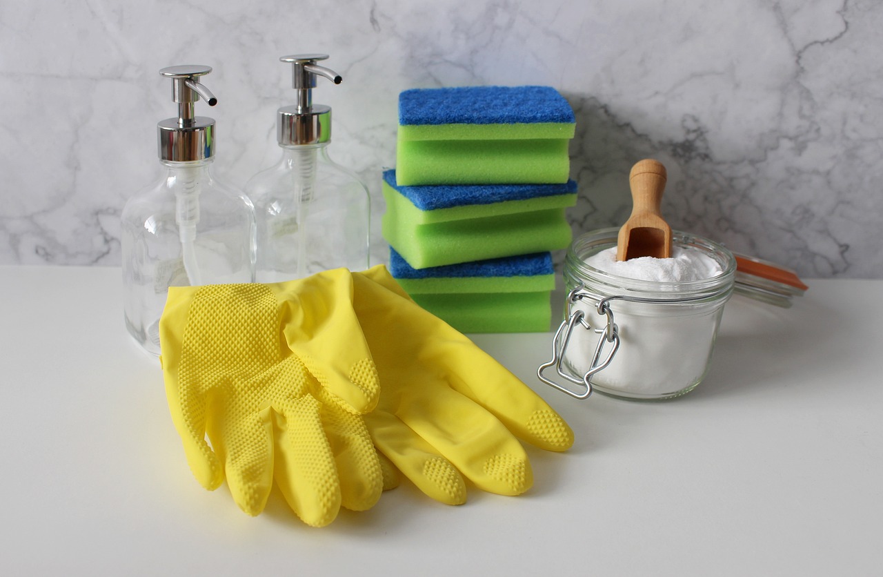 Embrace sustainability in your kitchen with natural cleaning solutions.